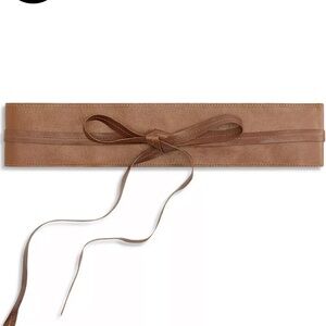Eileen Fisher Obi Leather Belt NWT Leather